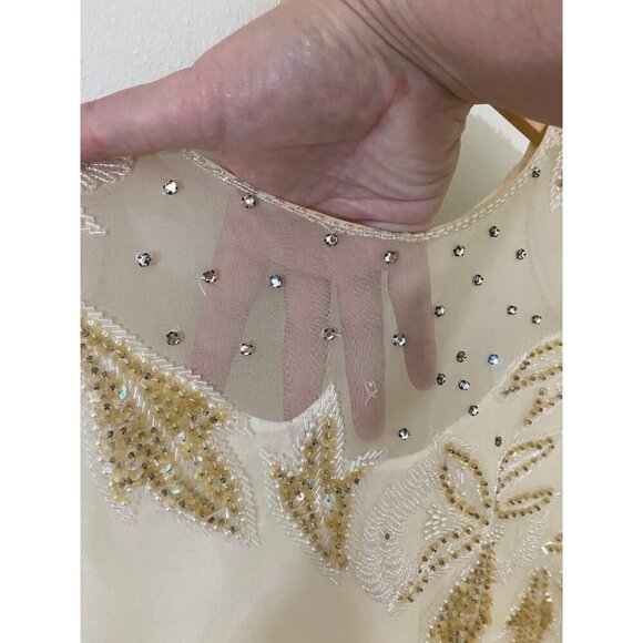 NWT DeadStock Sho Max Origionals Beaded Long Sleeve Top - Small/Medium - Picture 6 of 16